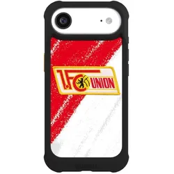 Nivocase Hülle für Apple iPhone Air Stossfeste Handyhülle NIVOmax Case Schwarz 1. FC Union Berlin Logo (Apple iPhone Air), Smartphone Hülle, Schwarz