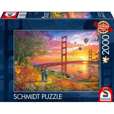 Spaziergang zur Golden Gate Bridge