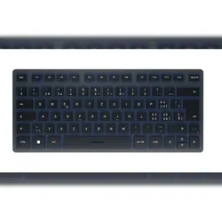 Cherry KW 7100 MINI BT - Tastatur - kabellos
