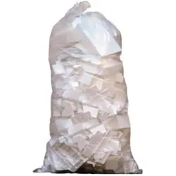 NoName PE-Seitenfaltensack 2500l transparent (VE10), Abfallsack, Transparent