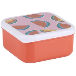 alpina Lunchbox 12x12x5,5cm Wassermelonen-Design, Lunchbox, Grün