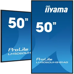 iiyama ProLite LH5060UHS-B1AG - 50 Digital Signage Display - 4K UHD - 500 cd/m2..."