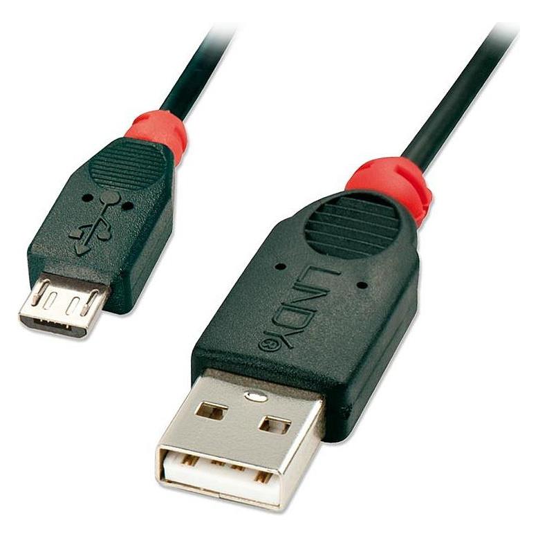 Lindy USB 2.0 Kabel (2 m, USB 2.0) (31665)