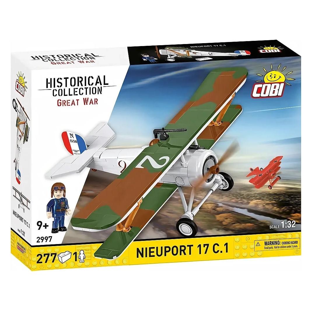 Cobi COBI-2997 - 275 PCS HC GREAT WAR 2997 NIEUPORT 17C.1 110HP (417427)