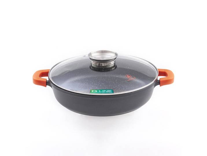 Sautoir noir 32cm revêtement céramique