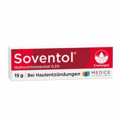 MEDICE Arzneimittel Pütter GmbH&Co.KG SOVENTOL Hydrocortisonacetat 0,5% Creme 15 g 10714350