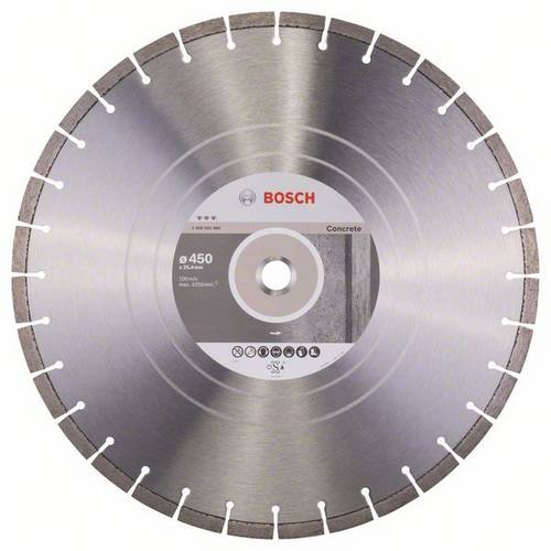 Bosch Accessories 2608602660 Diamanttrennscheibe Durchmesser 450 mm 1 St.