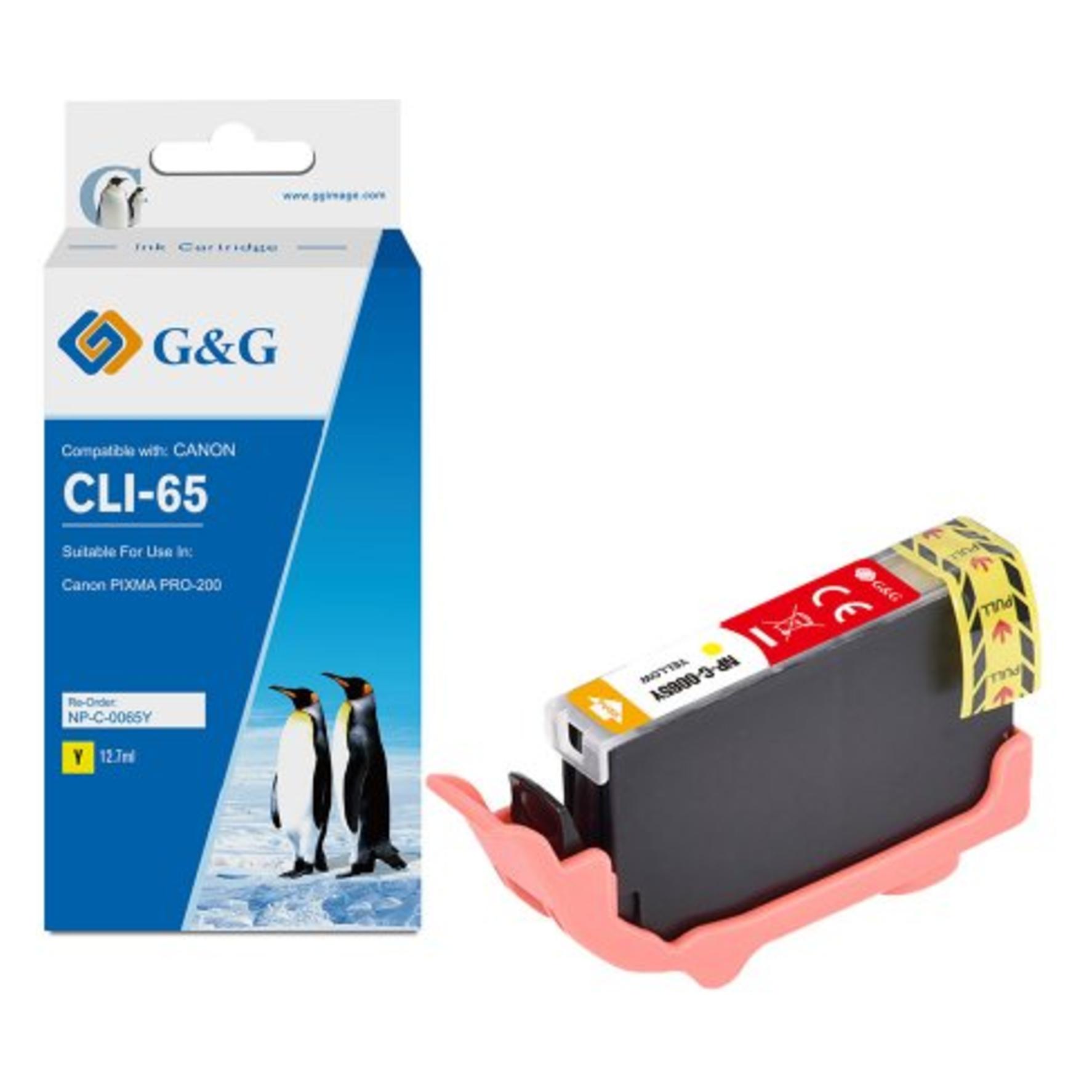 G&G Druckerpatrone Kompatibel Gelb NP-C-0065Y (Y) (NP-C-0065Y)