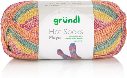 gründl Sockenwolle Hot Socks "Playa"
