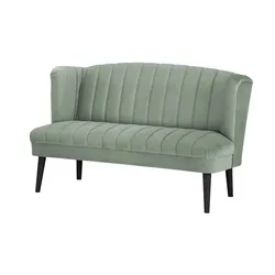 switch Küchensofa Samt  Rina ¦ grün ¦ Maße (cm): B: 180 H: 92 T: 76.0