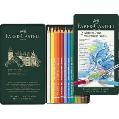 Faber-Castell Aquarellstifte Albrecht Dürer, 12er Set Metalletui