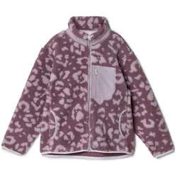 Tchibo - Kinder-Teddyfleecejacke - Mädchen - Gr. 146/152 - lila