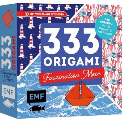 333 Origami – Faszination Meer – Maritime Papiere falten, Taschenbuch von , Edition Michael Fischer / EMF Verlag, 978-3-7459-2718-4