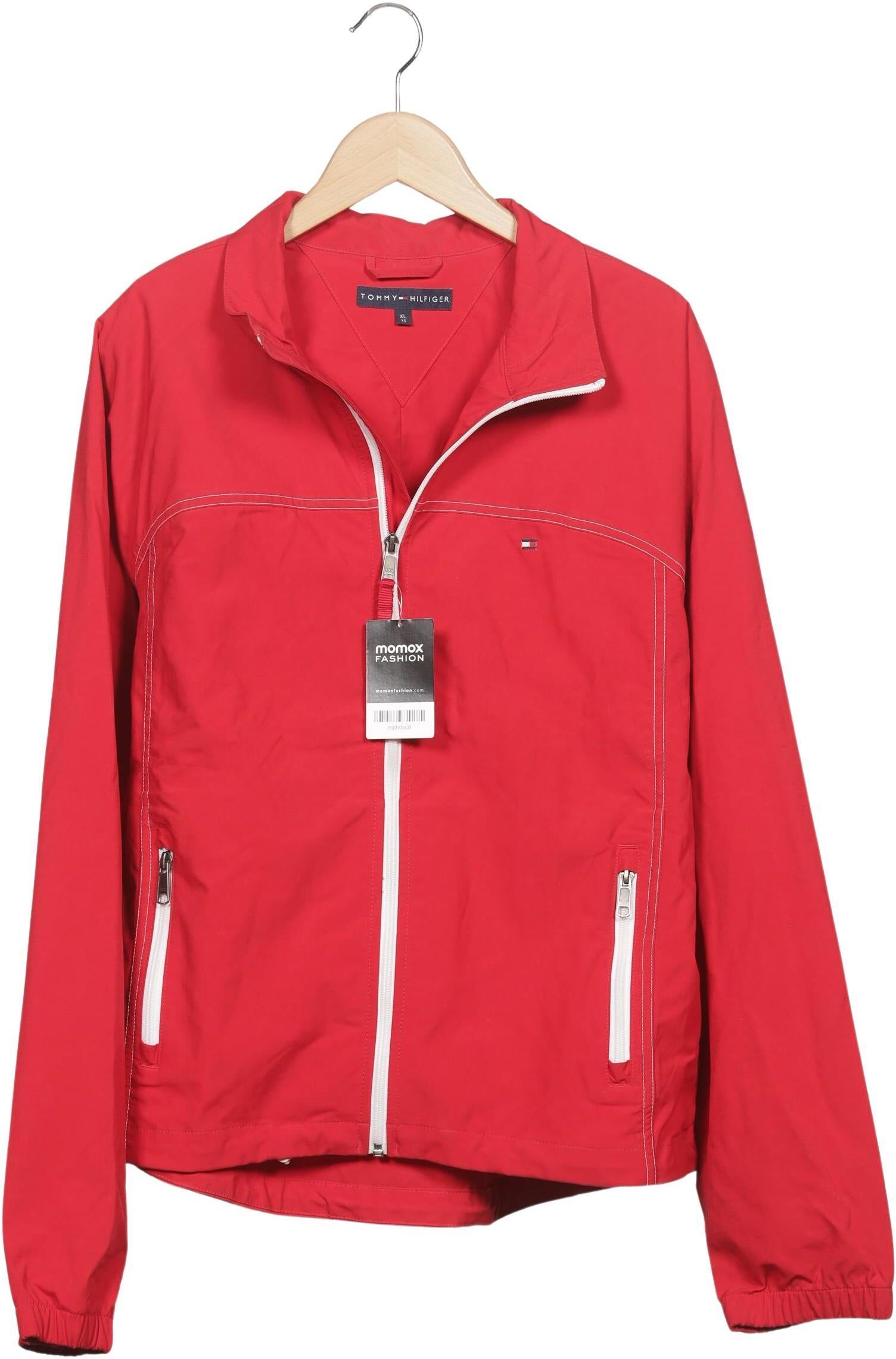 Tommy Hilfiger Herren Jacke, Rot, Gr. XL, Synthetik - Second Hand