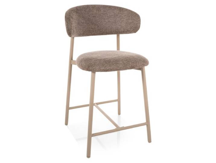 Barhocker ELONE, Kaschmir/Beige