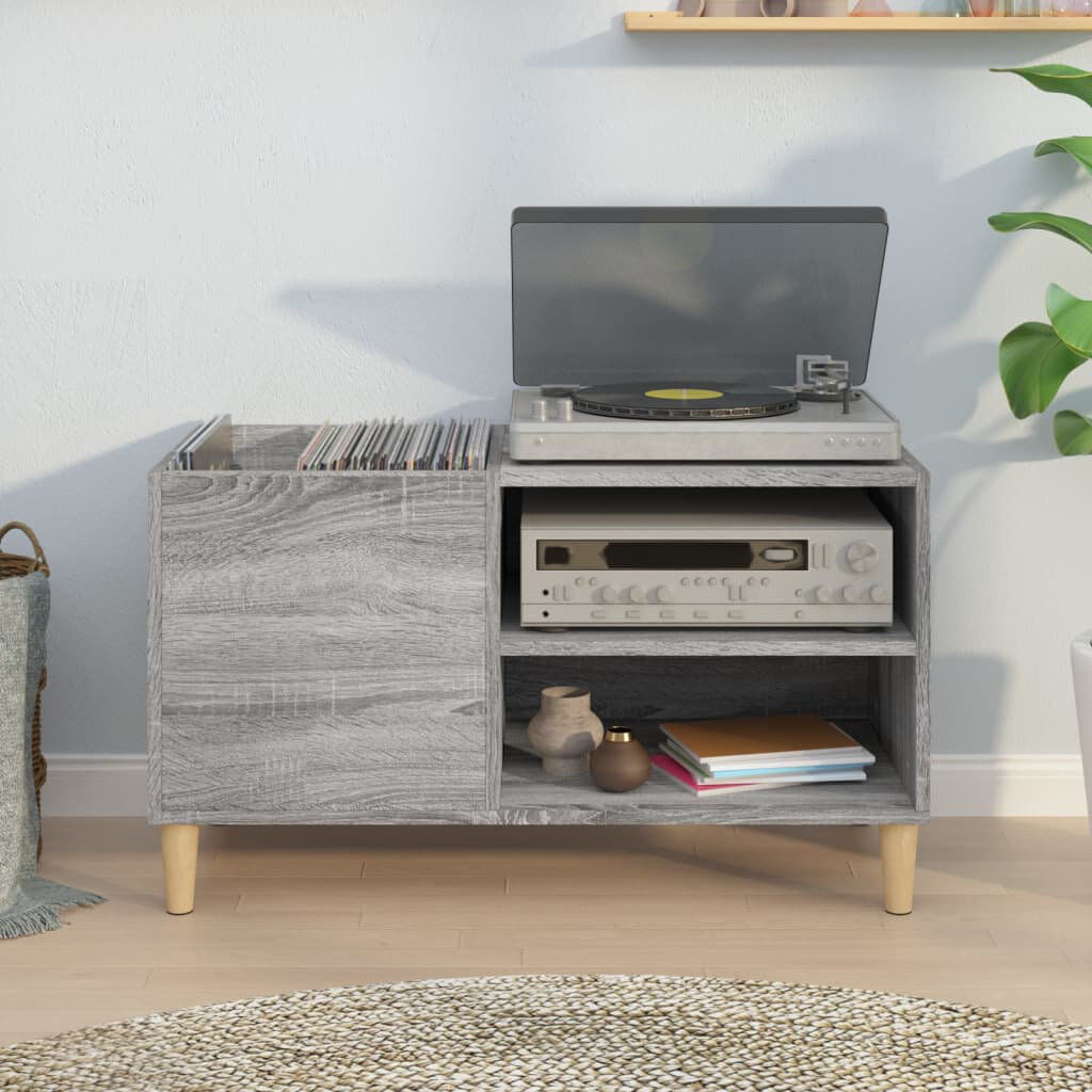 George Oliver Hicksley 84.5cm Wide Sideboard Grey Sonoma 48cm H X 84.5cm W X 38cm D