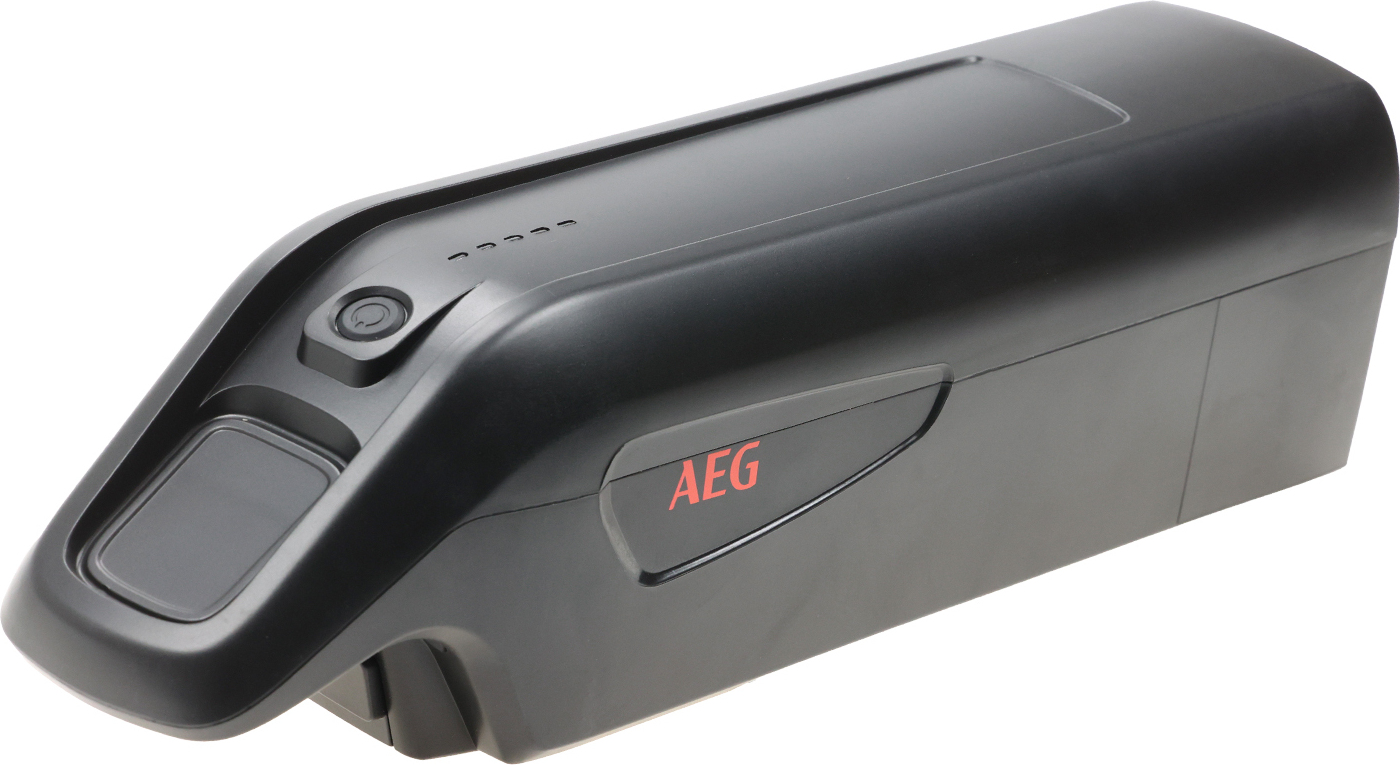 AEG Downtube Ersatzakku mit Gehäuse für Elektrofahrrad LI-Ionen 36V/ 10,4 Ah (374 Wh) Ladedauer ca. 4,5 h