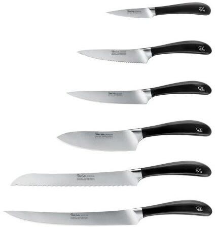 Robert Welch Signature ABS Knife Block Set 8 Piece with Sharpener
