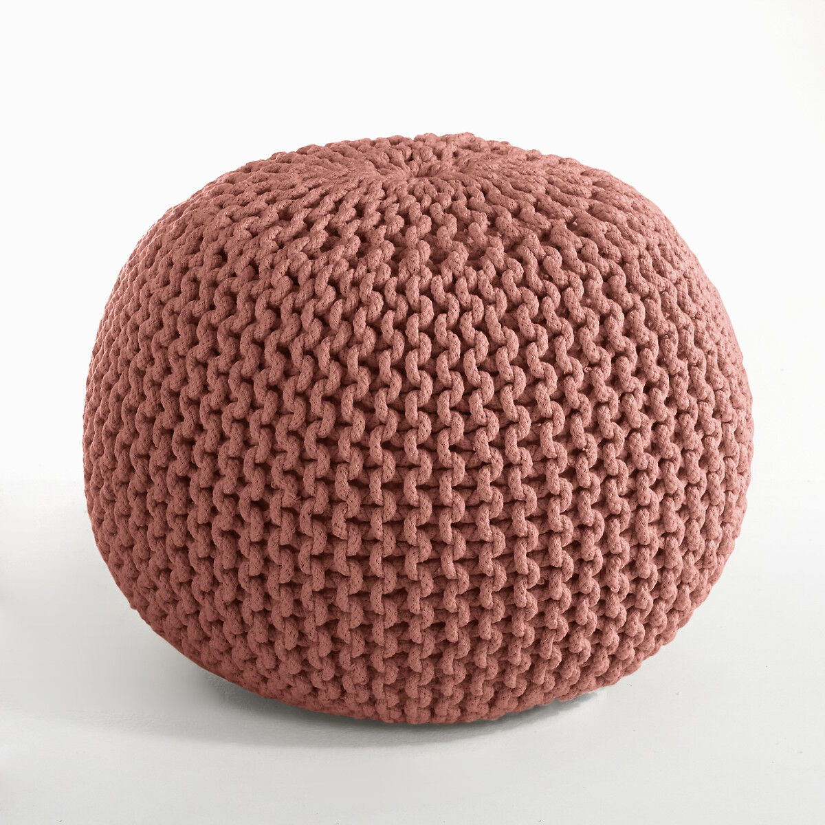 LA REDOUTE INTERIEURS Pouf rond tressé, Bisho