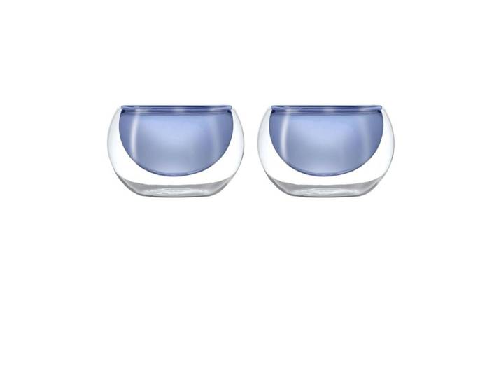 Schale Easy Life blau Glas B 11 T 11 cm