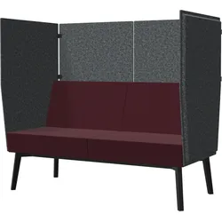 Dauphin Reefs Solitary RF 0692 Zweisitzer-Sofa mit Sichtschutz frei konfigurierbar