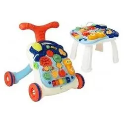 VTech Interaktiver Schiebe-Lauflernwagen Tisch Panel 758