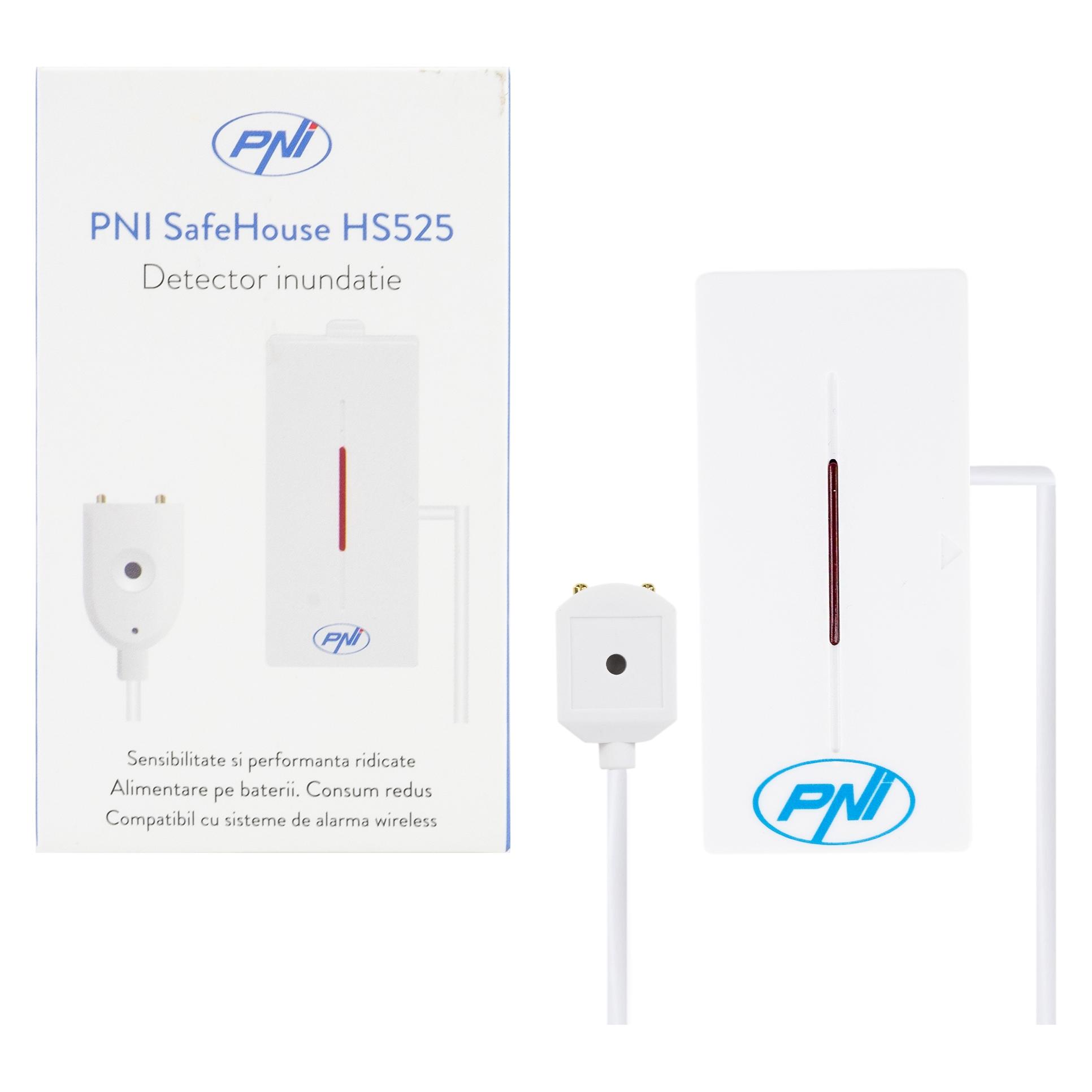 PNI SafeHouse HS525 kabelloser Überschwemmungsmelder für Einbruchmeldeanlage (43699328)