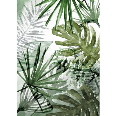 Fototapete ART FOR THE HOME "Palmenmix", grün, B:2m L:2,8m, Vlies, Tapeten, Monstera Pflanzen 280x200 cm