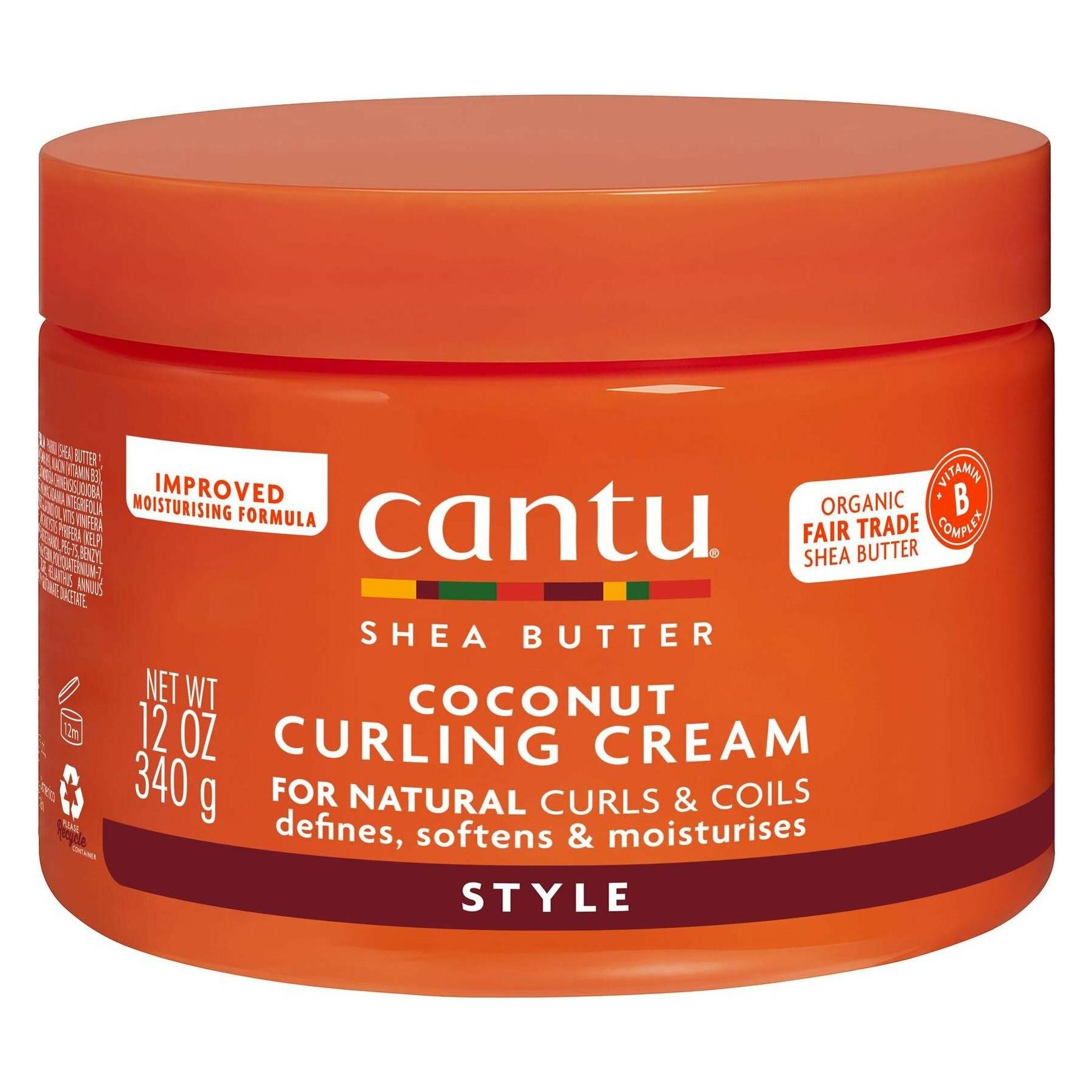 Cantu Kokosnuss Locken Creme (Haarcreme, 340 ml) (28525)