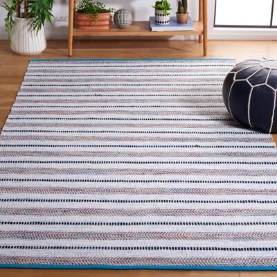 SAFAVIEH Handmade Montauk Kosumo Stripe Rug