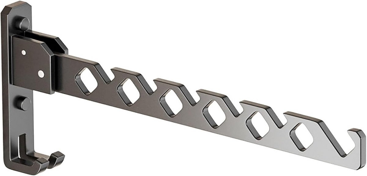 Opvouwbare Wandhanger voor Kleding - Ruimtebesparende Kledinghaak - Sterk Aluminium