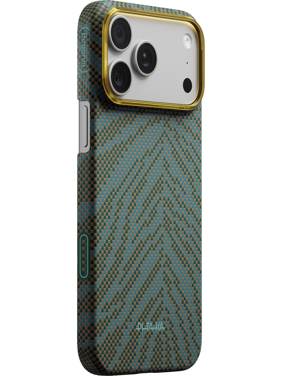 PITAKA Edge Case Breath of Veins - Dive Green - iPhone 17 Pro