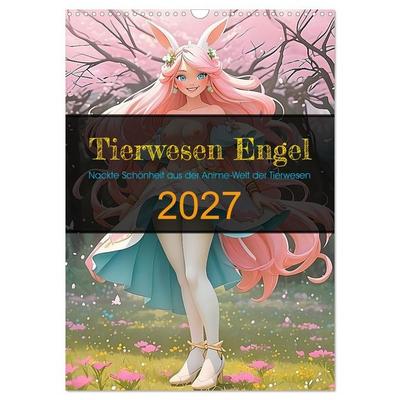Tierwesen Engel (Wandkalender 2027 DIN A3 hoch), CALVENDO Monatskalender