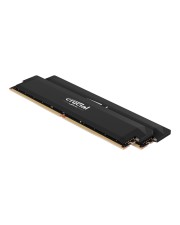 Micron Crucial Pro OC DDR5 Kit 64 GB: 2 x 32 GB DIMM 288-PIN 3200 MHz / PC5-51200 CL40 1.35 V ungepuffert on-die ECC Schwarz (CP2K32G64C40U5B)