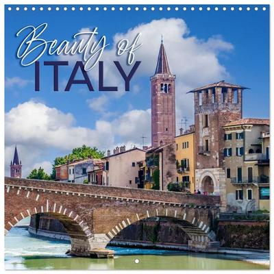 Beauty of ITALY (Wall Calendar 2027 12 × 12 Inch) CALVENDO 12 Month Wall Calendar