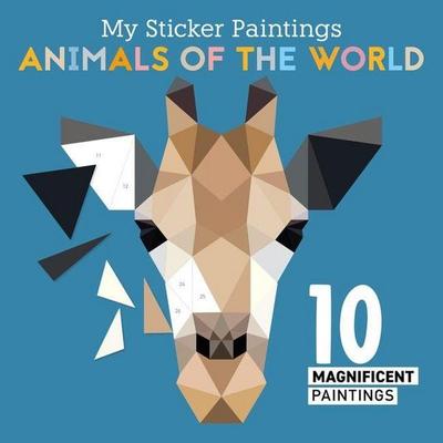 My Sticker Paintings: Animals of the World, Taschenbuch von Logan Powell, David & Charles, 978-1-64124-184-7