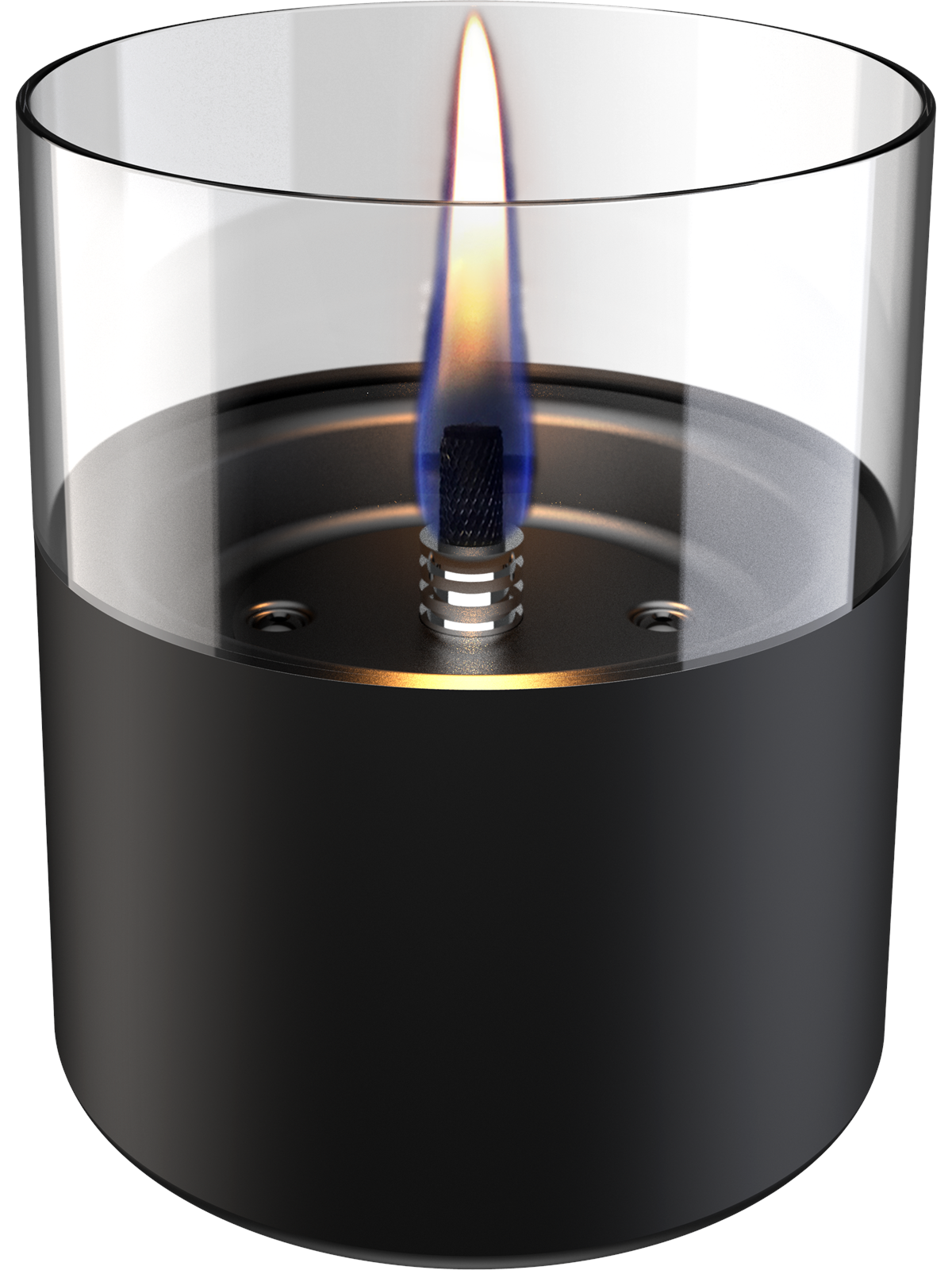 Tenderflame Lilly 10 Black Glass