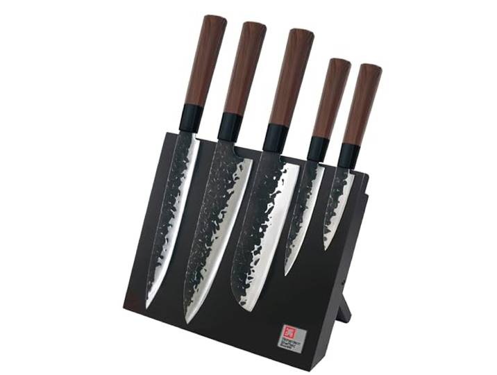 Richardson Sheffield Samouraï - Bloc 5 couteaux de cuisine