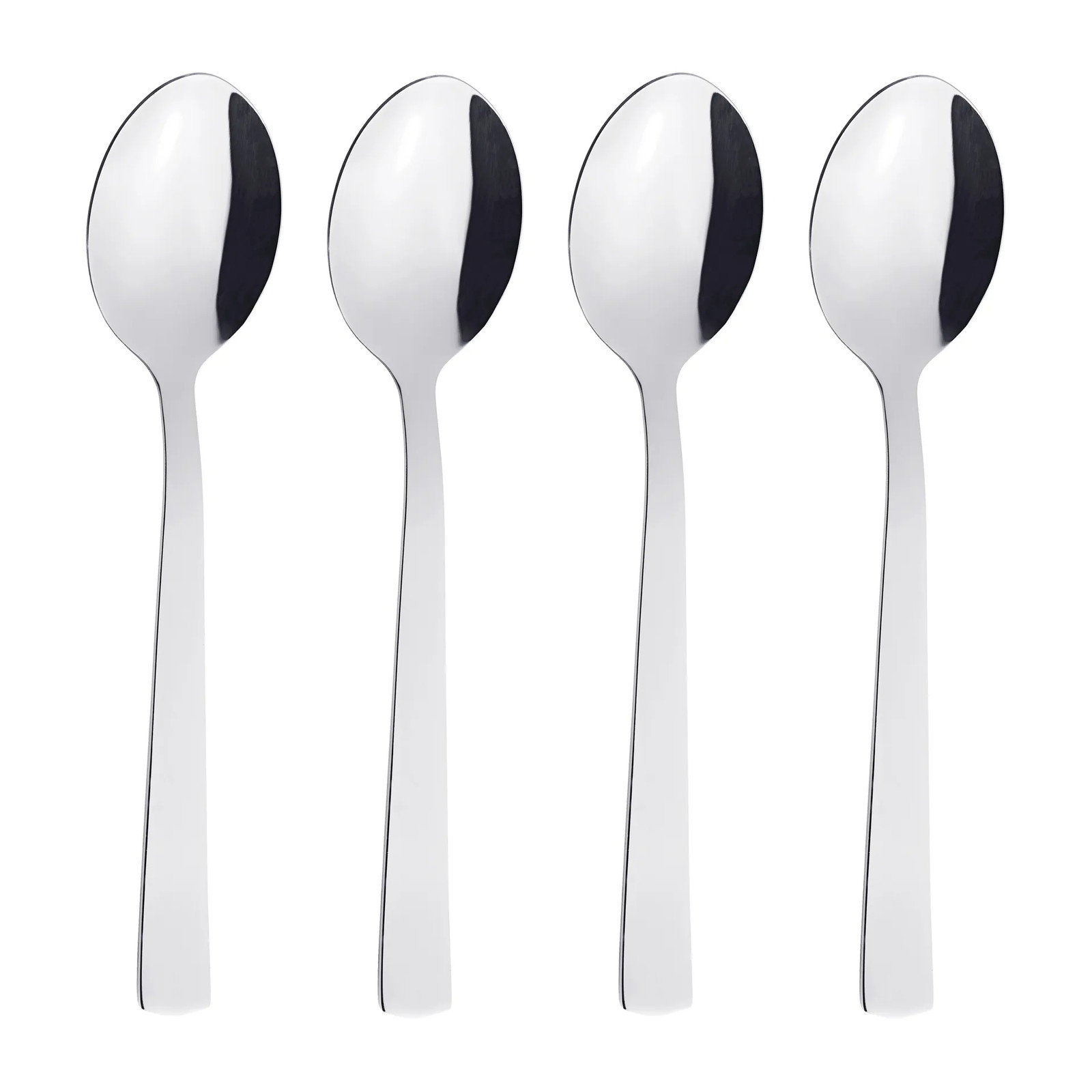 Aida Raw dessertlepel 4-pack Roestvrij staal