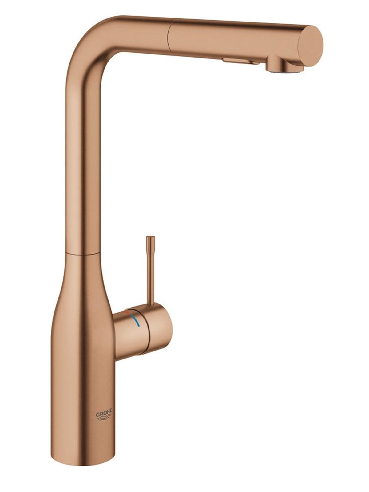 Grohe Essence, Einhand-Spültischbatterie, DN 15, warm sunset gebürstet