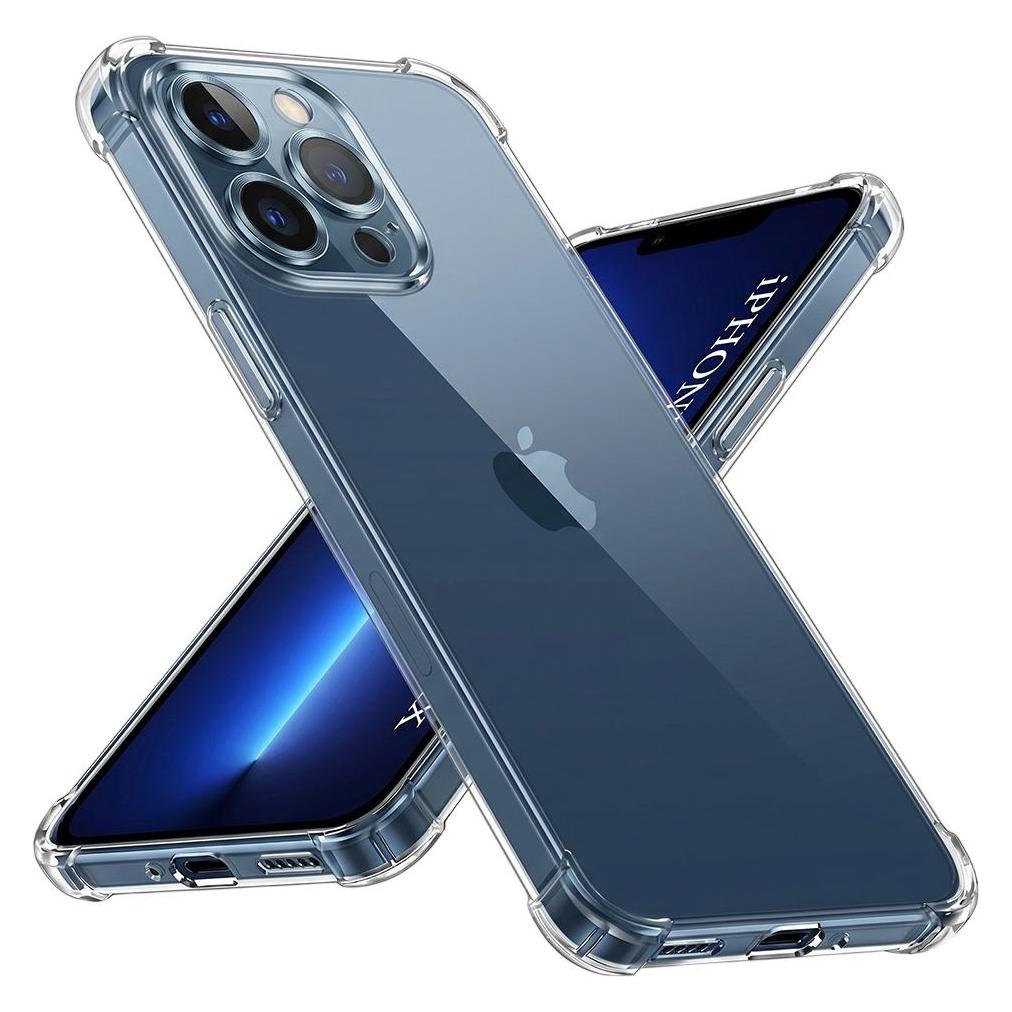 Techsuit - Shockproof Clear Silicone - iPhone 13 Pro Max - Clear (Apple iPhone 13 Pro Max) (56346766)
