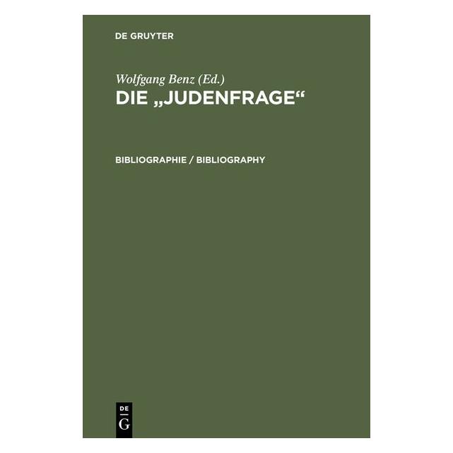 De Gruyter Bibliographie (Englisch, Hardcover) (67833675)