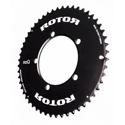 ROTOR Kettenblatt NoQ-Ring 2-fach Aero LK 110 Außen 52 Zähne