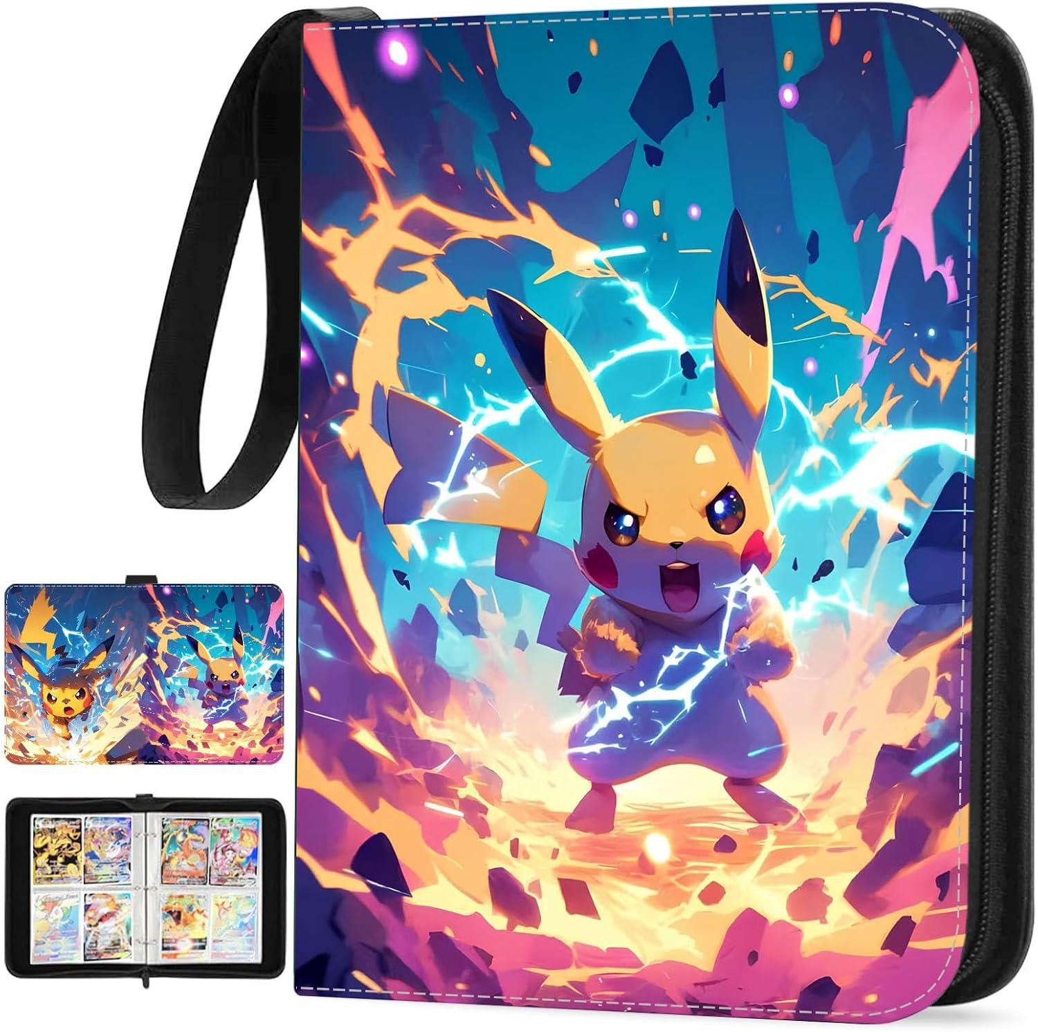 Nintendo Pokémon verzamelalbum met 4 vakken en 50 pagina's voor 400 kaarten
