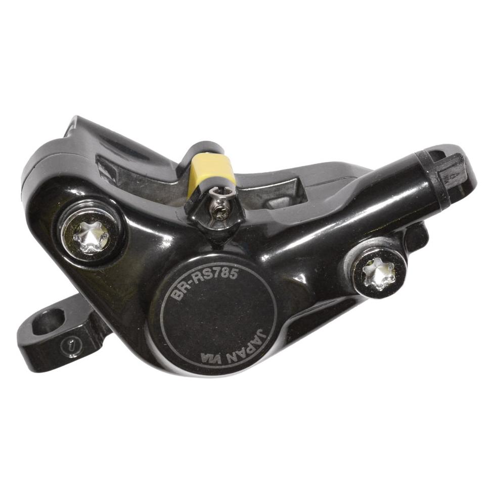 Shimano Bremssattel BR-RS785 Postmount vorne/hinten (Vorne + Hinten, Bremssattel, 2) (IBRRS785MPRF)