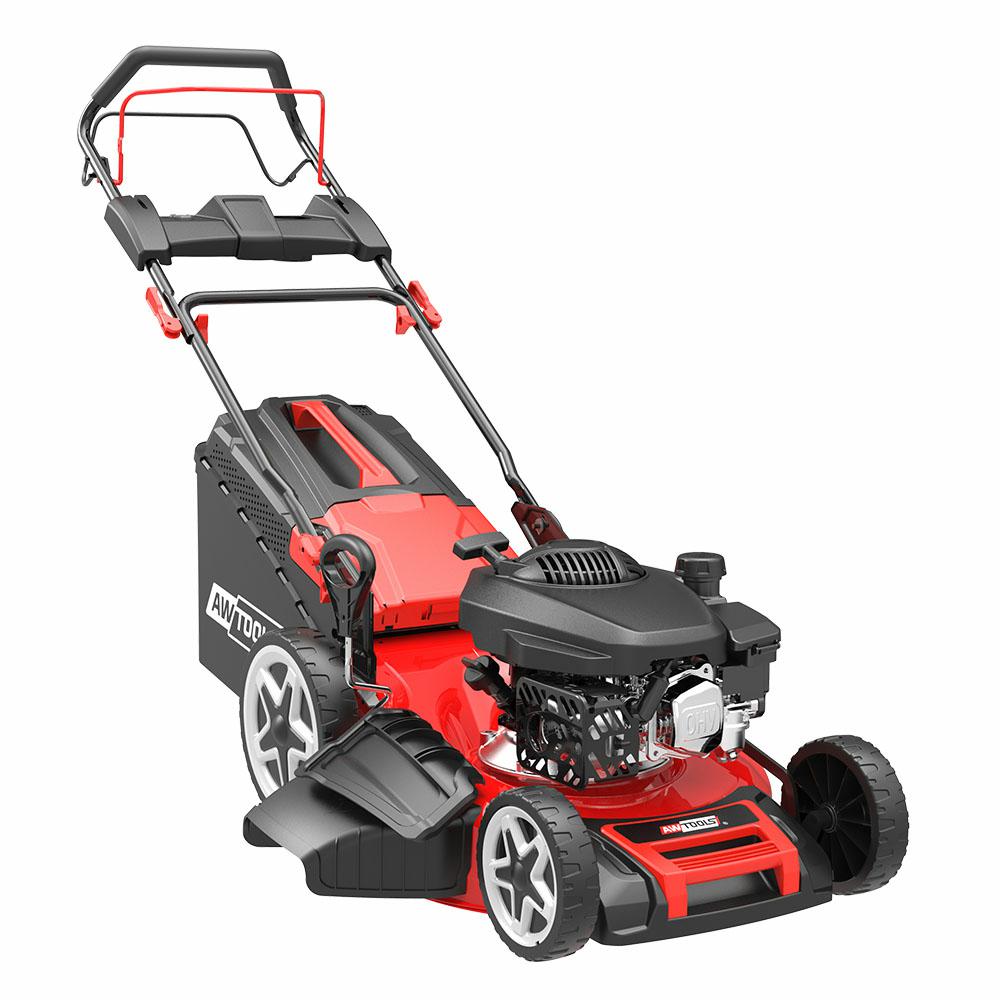 Awtools Benzin-Rasenmäher mit Elektrostart 3.0Kw 4.0Hp 173Cc