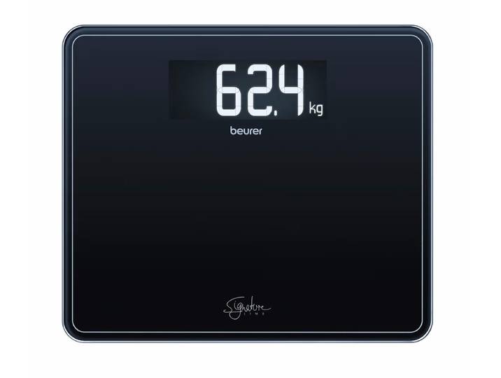 Beurer GS 410 black Personenwaage – Personenwaage/Körperwaage – schwarz