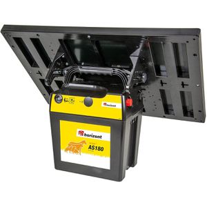 Horizont Weidezaungerät ranger AS180, Dualgerät, mit Solar, 12 V Akkubetrieb, Zaunlänge bis 48 km