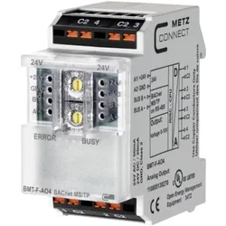 Metz Connect, Aktor, Metz 110885130270 BMT-F-AO4 BACnet MS/TP (Analogaktor)