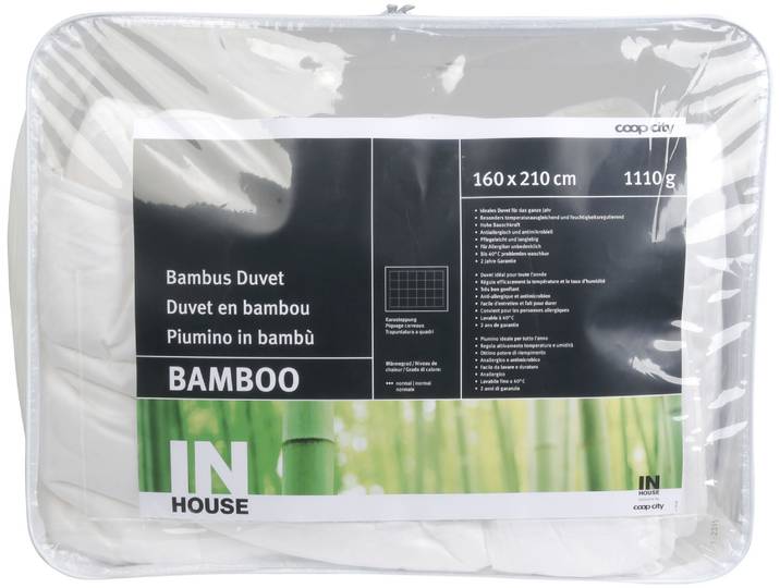 Inhouse Duvet Bamboo 160x210cm